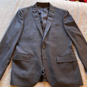 Ludlow wool suit — blue — 38s